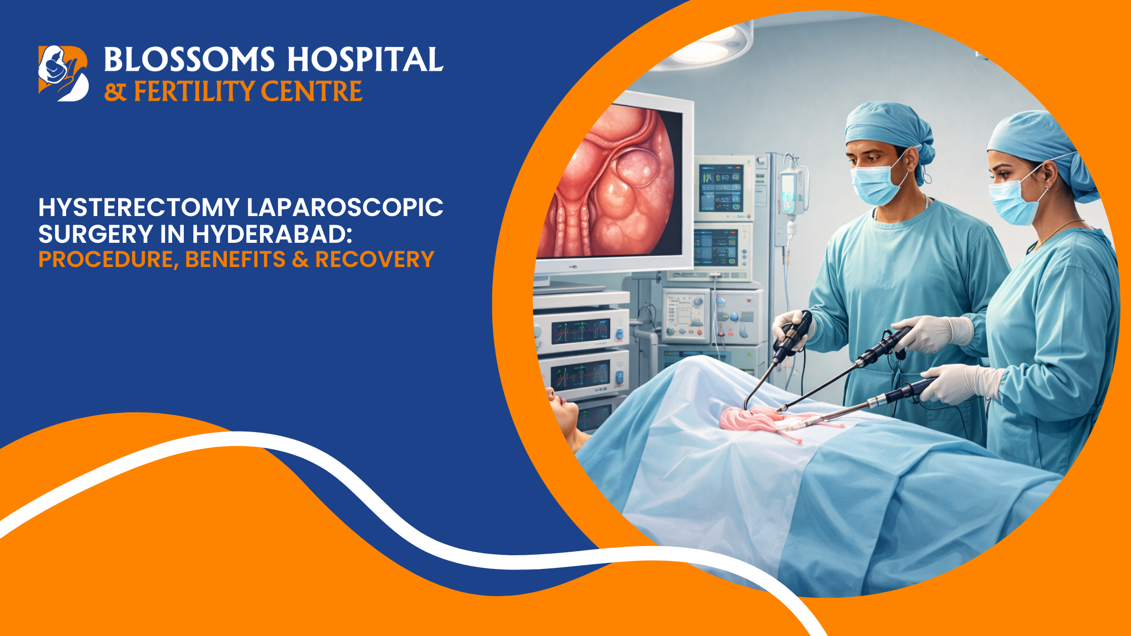 Hysterectomy laparoscopic surgery in hyderabad – Procedure, benefits & recovery